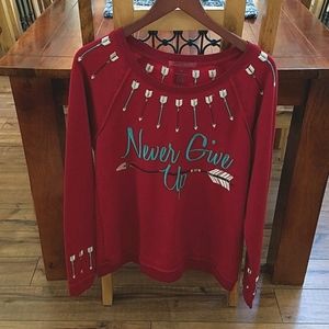 Embroidered Sweatshirrt